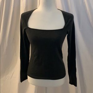 Ralph Lauren Charcoal cashmere sweater
